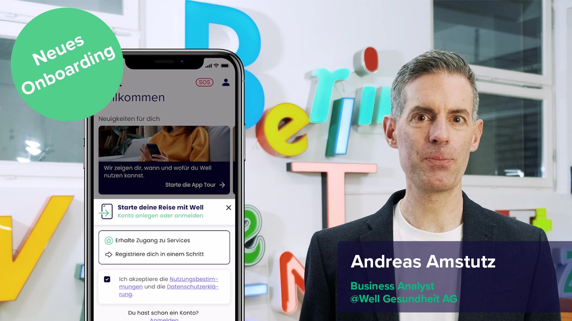 Müheloser Einstieg in die Well-App - Hintergrundbild